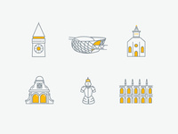 City of Graz icon set