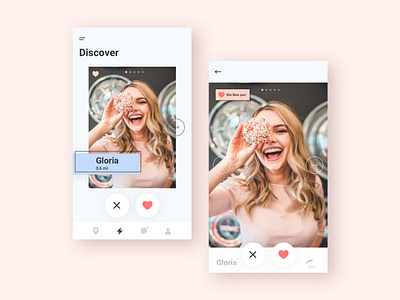 Dating App Concept dating app ui ux