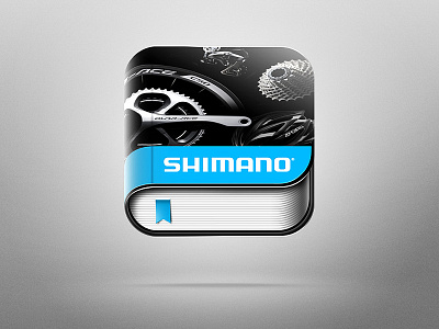 Shimano Bikegear App app design behance icon design interface design