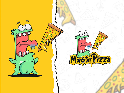 Pizza Mascot Logo 2022 food logo graphic design logo mascot