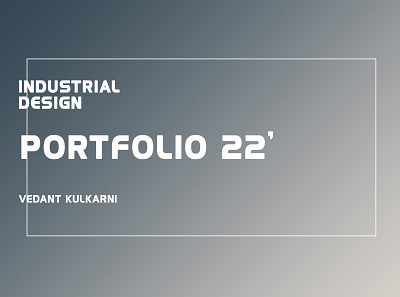 Industrial Design Portfolio-2022 3d design product