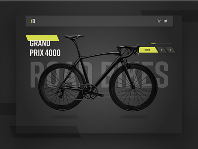 UI Exploration active color design designer ecommerce graphic design kansascity product road bike uidesign