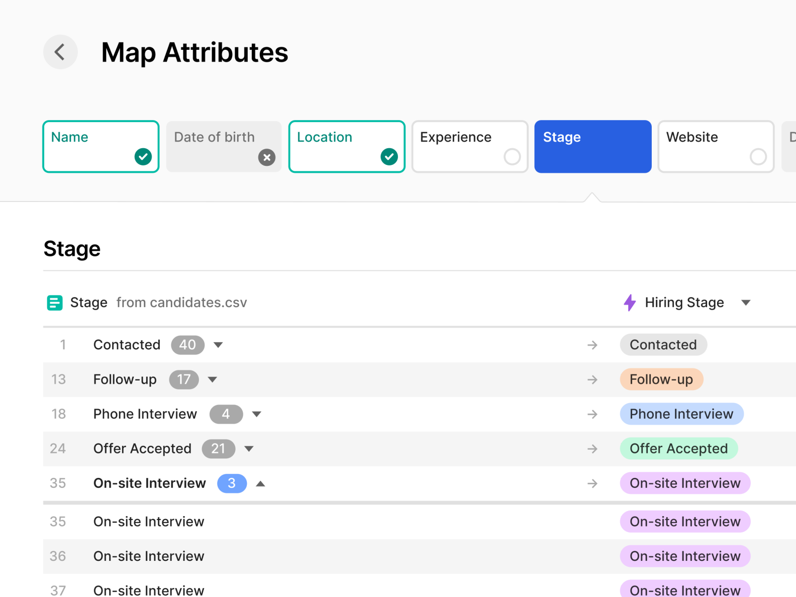 Mapping Attributes By Niclas Ernst For Attio On Dribbble