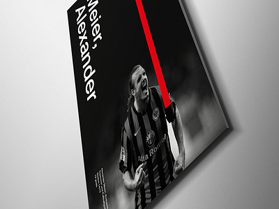 Alexander Meier Poster alexander meier eintracht eintracht frankfurt frankfurt helvetica helvetica neue medium lines minimalism neue numbers poster swiss