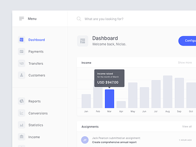 Finance Dashboard Details app dashboard details expenses finance income modules payments statistics ui ux web