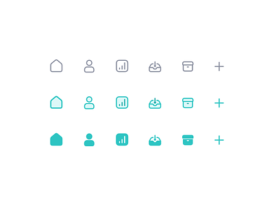 Icon Set custom design filled icon design icon set icons minimal outline product retina software ui user experience user interface ux
