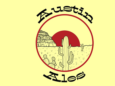 Austin Ales - Illustrative Design