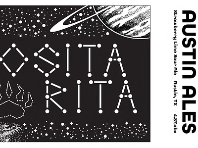 Osita Rita Sour Ale branding design illustration illustrator logo packaging product design