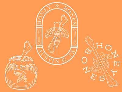 Honey & Bones Illustrations