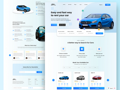 RentalCar | Car Rental Website 🚘