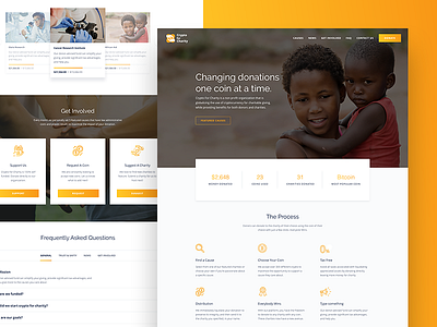 Crypto For Charity - Homepage