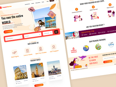 Landing Page - Holidays