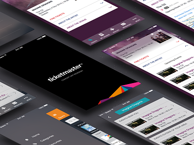 Concept Redesign - Ticketmaster