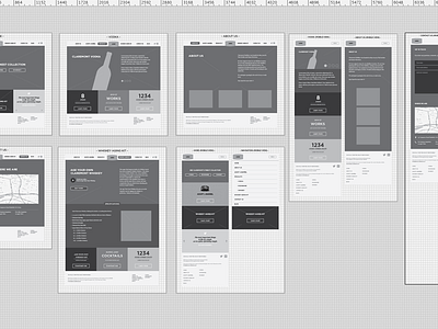 Wireframes by Erman Kutlu on Dribbble