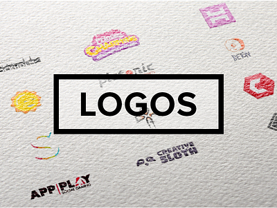 Logos 2014-15 brand identity illustration logo typo