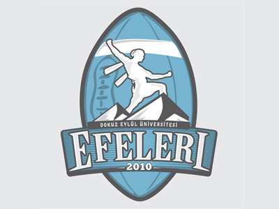 DEU Efes Logo blue football logo logotype