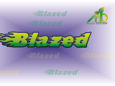 font blazed 3d branding design font illustration logo logo company logo design vector