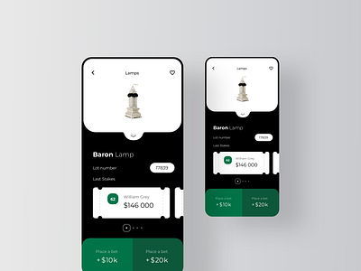 Antique Auction Betting App Animation by Jack R. for RonDesignLab ⭐️ on ...