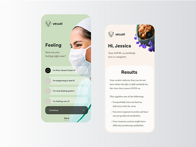 Vessel - COVID-19 App Test