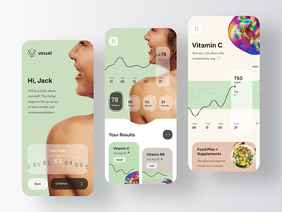 Vessel - Medical Mobile App Design