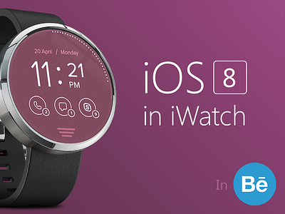 Messenger Concept iOS8 in iWatch