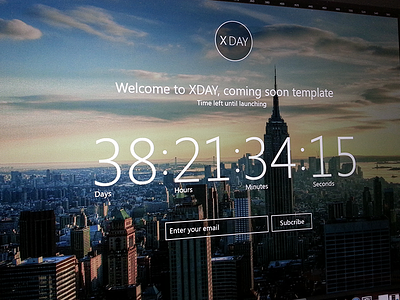 Coming Soon Page coming soon subscribe ui ux web