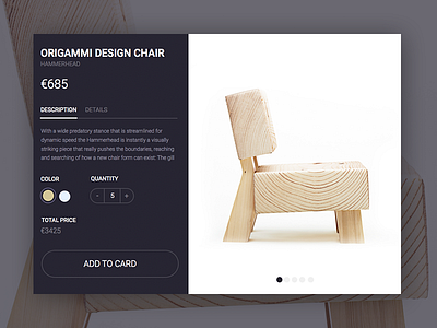 eCommerce Product Card rebound rondesign ui ux
