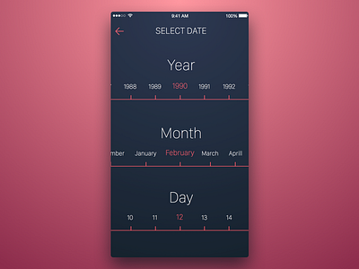 3rd Week (Saturday) - Select Date