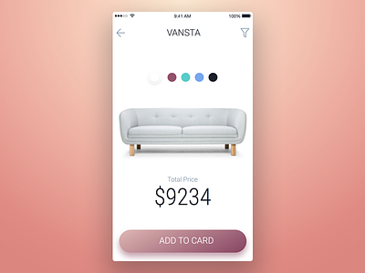 7th Week (Saturday) - Furniture Shop add to card app ecommerce magazine mobile online rondesign shop sketch sofa store themeforest