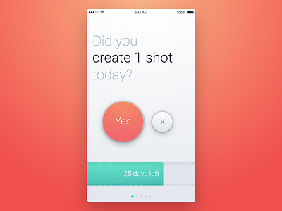 9th Week (Wednesday) - Reminder app check free mobile remind rondesign sketch themeforest