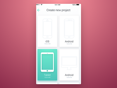 11th Week (Monday) - Create New Project app create free marathon mobile new project rondesign sketch themeforest ui