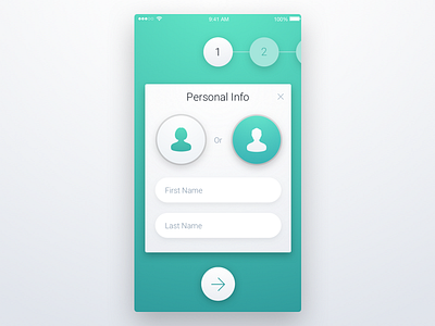 12th Week (Saturday) - Personal information 12 weeks app free information marathon mobile profile rondesign sketch themeforest