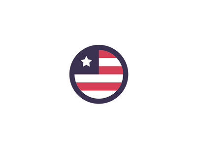 American Emergency Responders Logo america brand emergency flag logo minimal