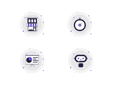 Co Studio Landing Page Icons icon icons landing web