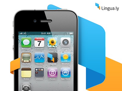 Lingualy cool icon app :) app brand deiner dray erik gui icon ilan inkod iphone language ux