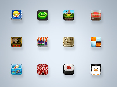 MindLab Coolest Game Icons :) 3d app button cool dashboard dimension game games hypera icon icons inkod