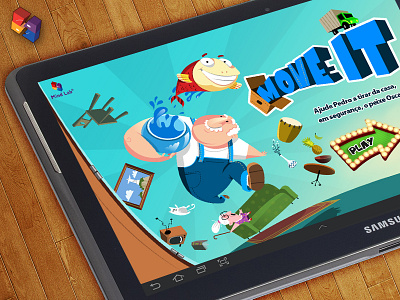 MOVE IT Game for Brazil Students :D app entertainment fish fun game grandmother lesson move play school sofa tablet