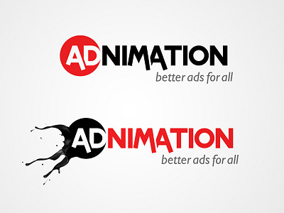 Adnimation Branding :) adnimation animation better black branding identity logo media red rich target visual
