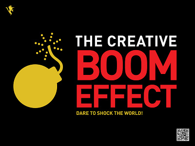 WOW INKOD COOL POSTER :) bomb boom creative daring explosive fire icon inkod lion poster shock world