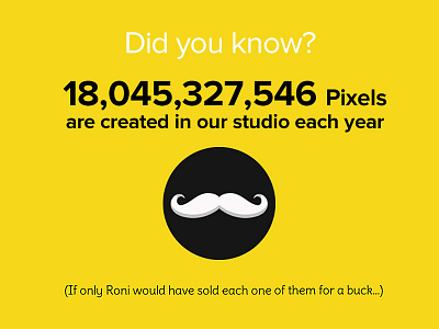 INKOD NEW WEBSITE Coming soon :P buck facts funny inkod moustache pixels rocks sold studio website year yellow