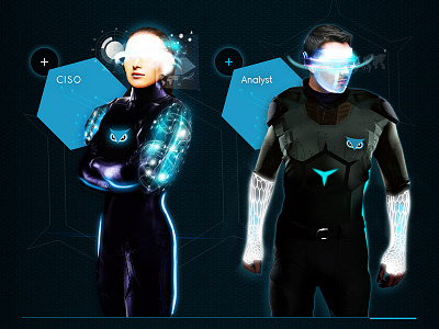 The Heroes | Cybereason Malops™ Protection analyst characters ciso cyber hero laser man marvel powerful shield superhero woman