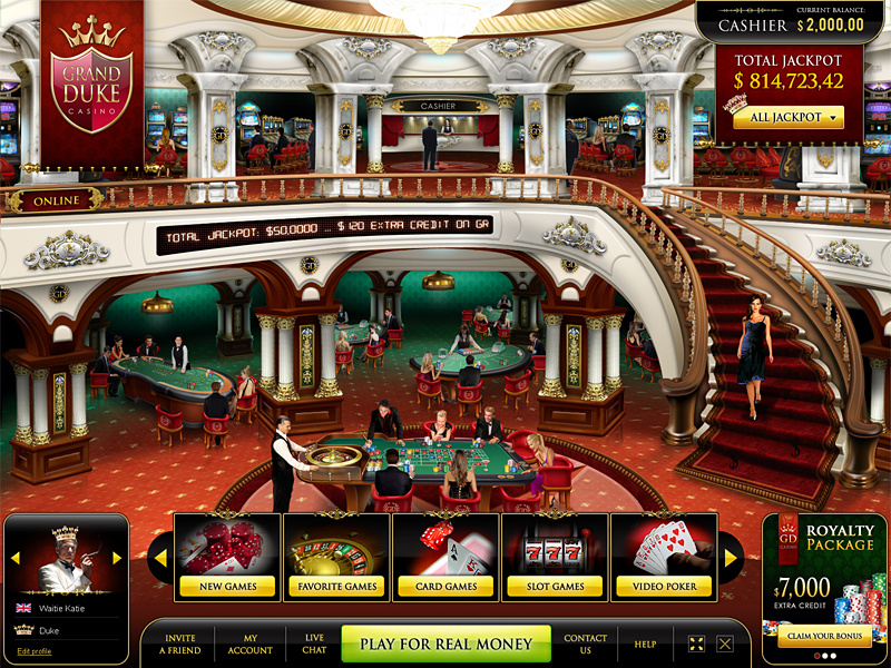 Slotastic Casino Lobby