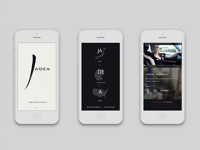 Jadea Mobile  |  Jadea | Minimalism, Precision & Adaptive