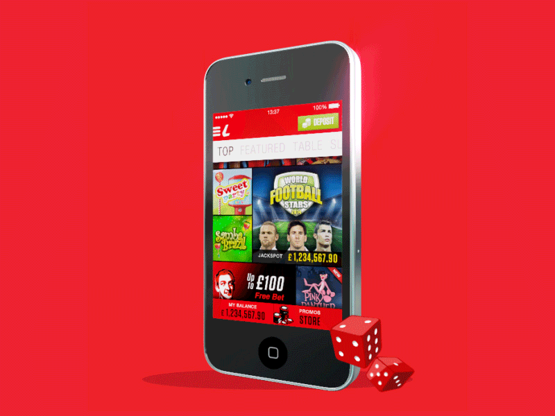 This is The Ladbrokes Life! The Official App app betting casino fun gaming grid ladbrokes mobile navigation poker tiles tutorial