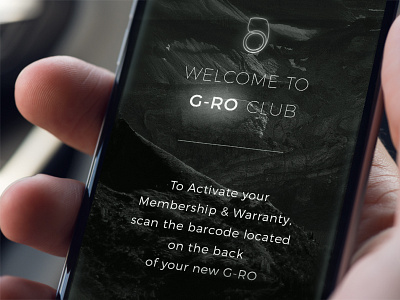 G-Ro Welcome Screen Mobile App :) app club companion exclusive g ro luggage membership smart travel vip welcome worldwide