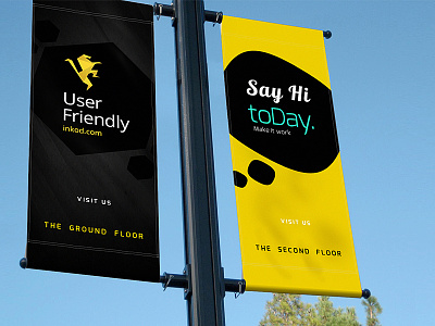 Inkod & toDay Entrance Flags :)
