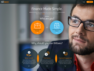Billbeez / Finance Made Simple. / The Website :) bill billbeez booster branding coin dollar finance money today ventures website