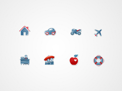 Icons for Leading Online Insurance Company :)