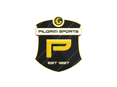 Pilgrim Sports Logo athletic badge brand branding crest design identity logo sport sports