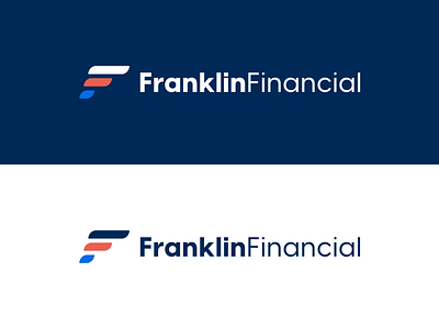 Finance Logo Concept blue brand branding clean concept design f finance finance advisor financial financial services identity logo logotype navy orange